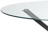 Esstisch MESTON Schwarz 120 cm 120 cm Sicherheitsglas Bild 5