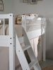 Spielbett >Buche Massiv< in Buche massiv weiß lackiert - 207,5x114x97,5 (BxHxT) Bild 4