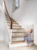 Baby Dan Flexi Fit Metall super flexibles Schutzgitter für Türen und Treppen 67 - 105,5 cm - hergestellt in Dänemark und vom TÜV GS geprüft, Farbe: Weiß Bild 2