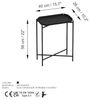 Couchtisch, 'SHB-009', 56 x 40 x 26, Schwarz Bild 2
