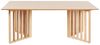 Esstisch LEANDRA 200 cm 100 cm Holzoptik Heller Holzfarbton Bild 4