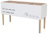Freistehendes Bücherregal für Kinder in Weiß aus Holz Bild 4