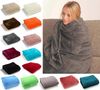 heimtexland große super weiche Kuscheldecke XL HxB 150x200 cm Microfaser Flanelldecke in Sand kuschelig warm - leicht - fusselfrei Decke in TOP QUALITÄT Typ176 Bild 2