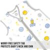 Mama Cheetah Kleinkind Schlafsack mit Füßen 3T-4T, 0,5 TOG Bio-Baumwolle Baby Wearable Decken mit Beinen, Baby-Schlafsack für Walker, Early Walker Groß Bild 2