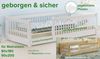 Kinderbett niedriges Bodenbett Kiefer natur 90x200 Kleinkinder Laufstall ähnlich ohne Zubehör Bild 5