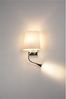 SLV No. 149452 COUPA FLEX LED Wandleuchte chrom satiniertes Glas 1xG9 Bild 4