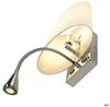 SLV No. 149452 COUPA FLEX LED Wandleuchte chrom satiniertes Glas 1xG9 Bild 2