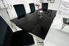 riess-ambiente Esstisch MODERN BAROCK 180cm schwarz, Tischplatte aus Opalglas · Edelstahl-Beine Bild 4