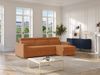 Vente-unique - VIZIR Sofa Stoff Rot - B 223 cm152 cm x H 110 cm95 cm x L 302 cm Bild 2