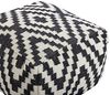 Pouf KNIDOS Schwarz-Weiß 56 cm 56 cm Bild 4