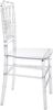 Vente-unique - AMBELON Stuhl Plastik Transparent - B 45 cm x H 91 cm x L 40 cm Bild 5