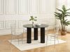 Vente-unique - AMBELON Stuhl Plastik Transparent - B 45 cm x H 91 cm x L 40 cm Bild 2