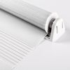 Doppelrollo Klemmfix ohne Bohren 75x210 cm Weiß Duo Rollo Klemmrollo Sonnenschutzrollo Fensterrollo für Fenster & Türen Zebrarollo Seitenzugrollo Bild 3