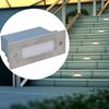 vidaXL LED-Wandeinbauleuchten für Treppen 2 Stk. 44x111x56 mm 41717 Bild 2