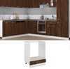 vidaXL Herdumbauschrank Lyon Braun Eichen-Optik 60 x 46 x 81,5 cm Holzwerkstoff Bild 3