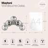 Maytoni Wandleuchte Dallas 32cm chrom rauchglas Bild 2