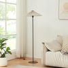 Stehleuchte Appledore Metall 149 cm Braun/Weiß [lux. pro] Bild 2