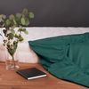 Blumtal® Baumwolle Spannbettlaken 100x200 cm Basics Jersey im 2er Set - Bettlaken 100x200 cm - OEKO-TEX zertifiziertes Spannbetttuch 100x200 cm - Matratzenbezug 100x200 cm - Leintuch - Silver Pine Bild 3