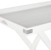 SAFAVIEH Modern Wooden Accent Table, in White, 55 X 80 X 75 Bild 4