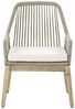 Set mit 2 Stühlen und Sitzkissen OLBIA Beige Bild 5