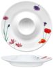 MamboCat Eierbecher 6x Marie Eierbecher mit Ablage weiß Blumen bunt Porzellan 6 Personen Bild 4