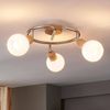 Lindby Deckenstrahler Svenka, Glas IP20, 3 x 4,5 W LED Bild 2