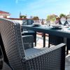 BICA Poltrona 2er Set Lido Gastro Sessel inkl. Sitzkissen, Graphit, Gartensessel, Wetterfest Bild 2