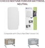 Chicco Matratze – Für Next2Me Forever – Neutral – 58,5 x 102 x 7 cm Bild 4