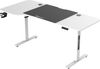 Höhenverstellbarer Tisch Stryn 160x75 cm Weiß [pro. tec] Bild 3