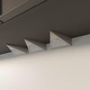 Prios Unterschrankleuchte Odia, Enthalten, 3 x 3 W LED, warmweiß Bild 4