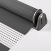 Doppelrollo Klemmfix ohne Bohren 115x150 cm Anthrazit Duo Rollo Klemmrollo Sonnenschutzrollo Fensterrollo für Fenster & Türen Zebrarollo Seitenzugrollo Bild 3