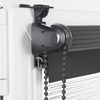 Doppelrollo Klemmfix ohne Bohren 115x150 cm Anthrazit Duo Rollo Klemmrollo Sonnenschutzrollo Fensterrollo für Fenster & Türen Zebrarollo Seitenzugrollo Bild 2