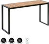 Dehner Gartentisch Balkontisch Chicago Wood, 133 x 74.5 x 42 cm, zeitloser Holztisch aus hochwertigem FSC®-zertifiziertem Akazienholz Bild 3