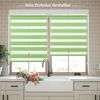 Deswell Doppelrollo Klemmfix ohne Bohren Grün B75 x H130 cm (Stoffbreite 71cm) Rollos für Fenster ohne Bohren für Fenster mit Lichtdurchlässig & Verdunkelnd/Höhe Stufenlos Verstellbar Bild 2