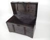 Kobolo Truhe Kiste KUBA aus Holz grau 80x45x50 cm Bild 3