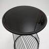 GILDE Beistelltisch GILDE Beistelltisch Ray - schwarz - H. 54cm x D. 38cm (1 Stück) Bild 5