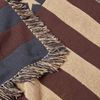Plaid Überwurf USA-Flagge, 100% Baumwolle, 125 x 150 cm, Homescapes Bild 5