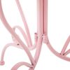 Beliani 'ALBINIA' Gartentisch, Metall Rosa Bild 5
