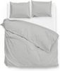 Zo! Home Mako-Satin Bettwäsche 135x200 cm Satinado uni silber Ash Grey Bild 2