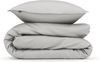 Zo! Home Mako-Satin Bettwäsche 135x200 cm Satinado uni silber Ash Grey Bild 5