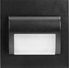 Wandleuchten Treppenbeleuchtung Orno DRACO LED NEW 1 5W Unterputz 12VDC 30lm 6000K schwarz Bild 3
