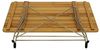 Klapptisch BAD BELZIG aus Robinienholz 70x110 cm, Stahlgestell in Verzinkt + Transparent pulverbeschichtet, wetterfest Holz von höchster Qualität Bild 3