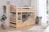 Etagenbett "Sammy" 90x200 Kiefer massiv Bild 2