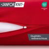 Blumtal Kissenbezug 40x40 cm (2er Set Kissenbezüge) - Rot - 100% Baumwoll-Jersey, Oeko-Tex Zertifiziert, Kissenhülle 40x40 - Jersey Kopfkissenbezug für Kissen 40x40 cm mit Reißverschluss Bild 3