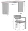 Skye Decor Essgruppe Sablin Modern Set, (Set, 7-tlg, 1 Tish, 6 Stühle), Japandi Set bestehend aus 6 Stühl und 1 Tish Modernes Esszimmer Set Bild 4