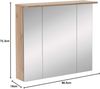 Schildmeyer Nora Spiegelschrank 142530, Eiche Landhaus Dekor, 80,5 x 16 x 72,3 cm (B/T/H) Bild 3