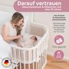 Babybay 'Original' Beistellbett Buche seidenmatt weiß Bild 5