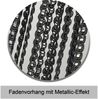 Haus und Deko Fadenvorhang Fadenvorhang Lurex Stangendurchzug 300x250 cm Metallic-Effekt Vorhang, Stangendurchzug (1 St), Lichtschutz, Polyester Bild 4