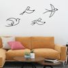 dekoratives Wandaccessoire aus Metall, 'Hope', Schwarz Bild 3
