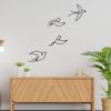 dekoratives Wandaccessoire aus Metall, 'Hope', Schwarz Bild 2